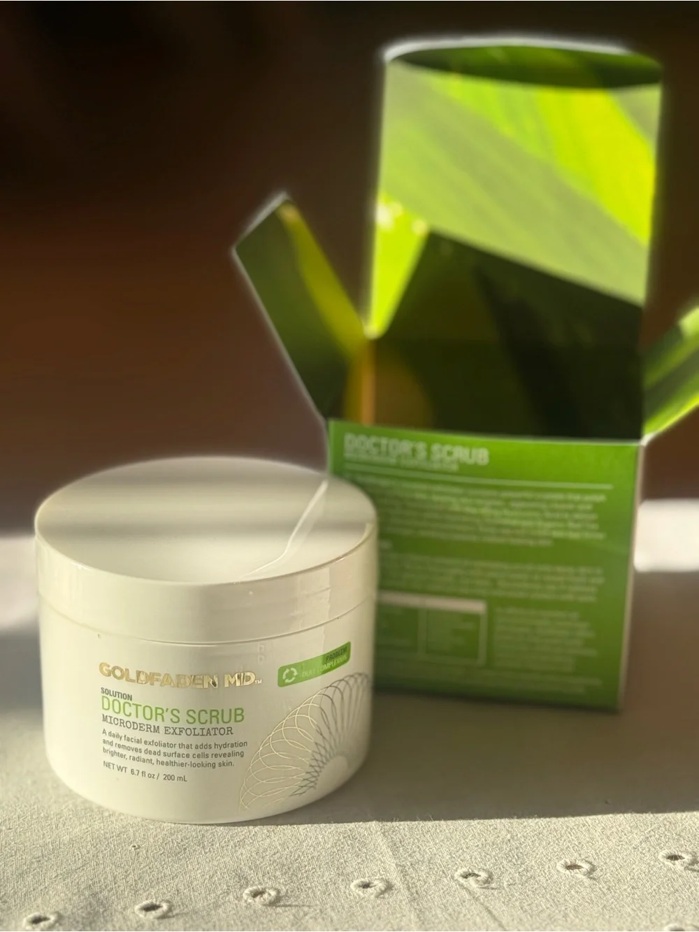 Goldfaden MD Doctor’s Scrub Microderm Exfoliator 6.7 oz Jumbo BNIB